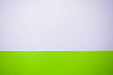 White and green abstract divided background