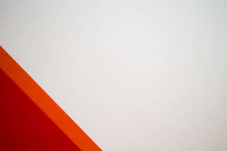 Red, orange and white background, wallpaper, colored paperの写真素材