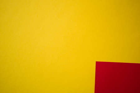 Colored paper yellow and red background, template, book cover
