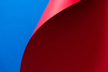 Red and blue abstract 3d background, wallpaperの写真素材