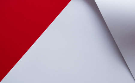 Abstract 3d red and white background, brochure