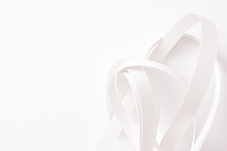 White abstract background with copy spaceの写真素材
