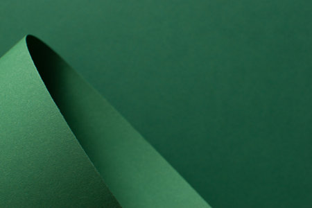 Abstract curved green background, brochureの写真素材
