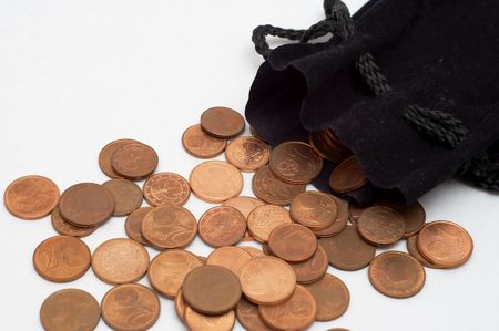Euro cent coins