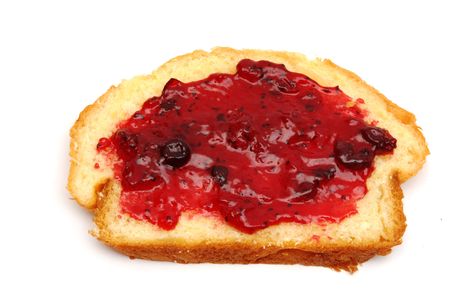 Bread with jam