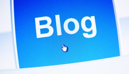 Blog concept の写真素材