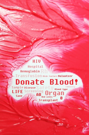 Blood donation concept の写真素材