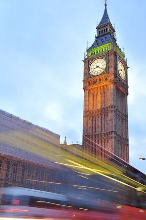 Big Ben at dusk 