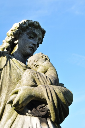 Madonna and child の写真素材