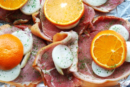Orange roastの写真素材