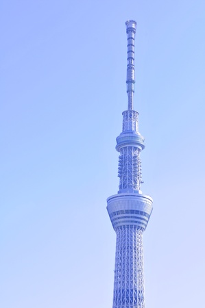 Tokyo, Japan - 30 December, 2011: Modern architecture in Sumida district of Tokyoのeditorial素材