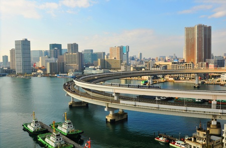 Tokyo skyline 