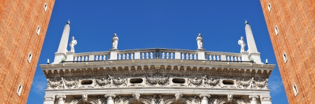Architectural detail in Venice, Italy のeditorial素材