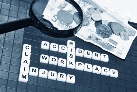 Injury claim の写真素材