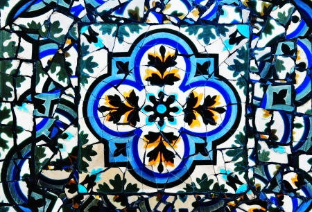 Abstract mosaic background の写真素材