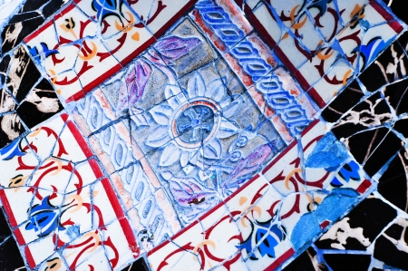 Abstract mosaic background の写真素材