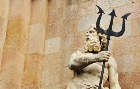 Barcelona, Spain - 08 July, 2012: Architectural detail in the Parc de la Ciutadella in Barcelona, Spainのeditorial素材