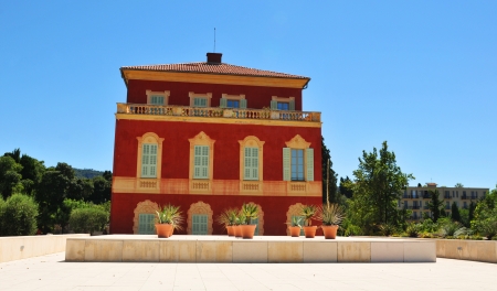 Nice, France - 30 July, 2013  Matisse Museum in the Cimiez district of Nice のeditorial素材