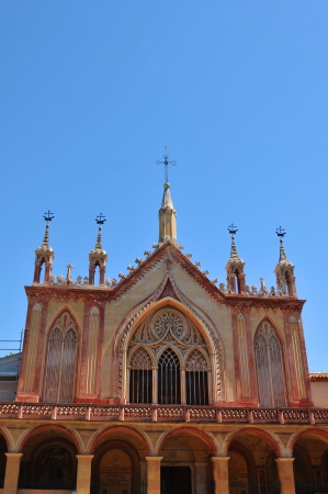 Nice, France - July, 2013  Franciscan monastery in Cimiez, Nice  France のeditorial素材