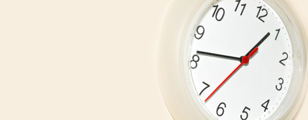 Wall clock detail