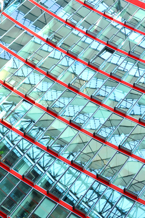 Abstract modern architectural backgroundの写真素材