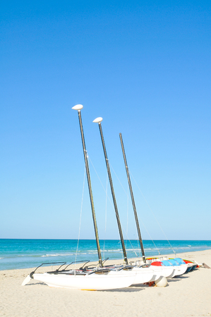 Sailing in Varadero, Cubaの写真素材