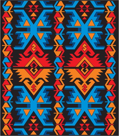 vector mexican ethnic ornaments