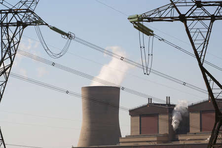 Coal Power Plantの写真素材