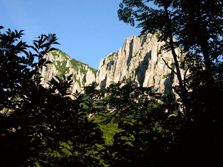 A mountain viewの写真素材