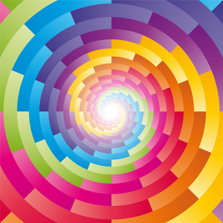 Abstract background with the motif of childrenのイラスト素材