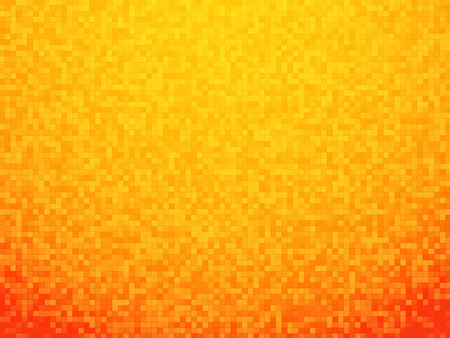 orange grain checkered background with red vignetteのイラスト素材