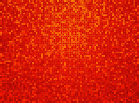 orange yellow red checkered background with a light vignetteのイラスト素材