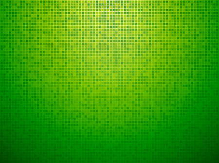 green checkered background with a light vignetteのイラスト素材