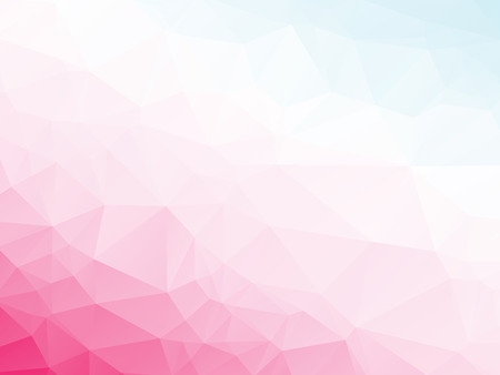 abstract triangular pink violet white blue backgroundのイラスト素材