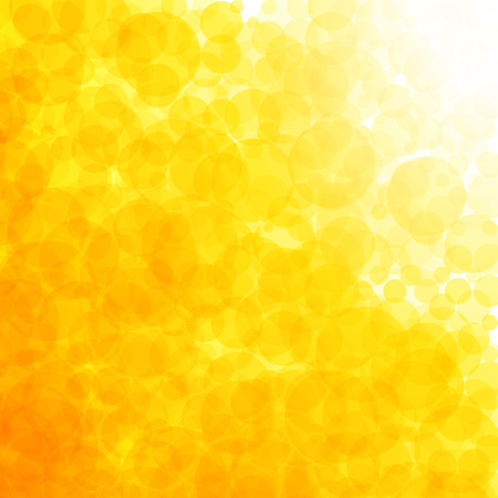 bright yellow background from circlesのイラスト素材