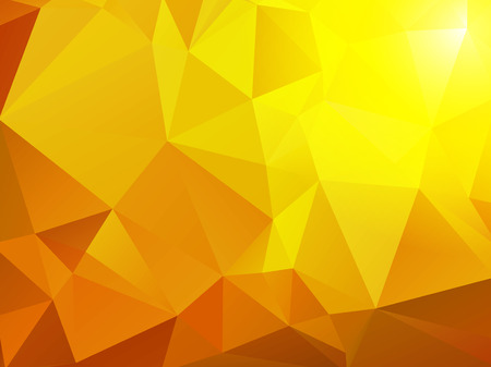 Bright yellow sun triangular backgroundのイラスト素材