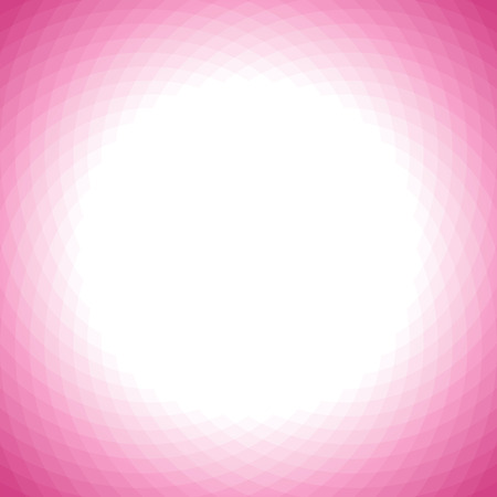 Modern love pink geometric background with white centerのイラスト素材