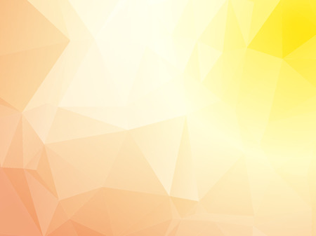 Pastel pink yellow triangular backgroundのイラスト素材