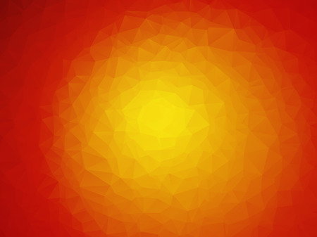 red sun yellow orange backgroundのイラスト素材