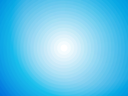simple blue and white symmetrical circular backgroundのイラスト素材