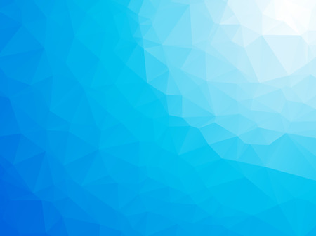 abstract triangular blue white winter backgroundのイラスト素材