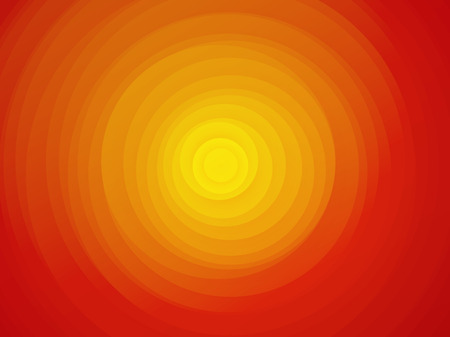 sun red yellow orange background asymmetric circlesのイラスト素材
