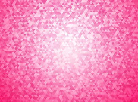simple triangular pink love background with vignetteのイラスト素材