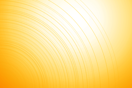 Bright yellow background with thin linesのイラスト素材