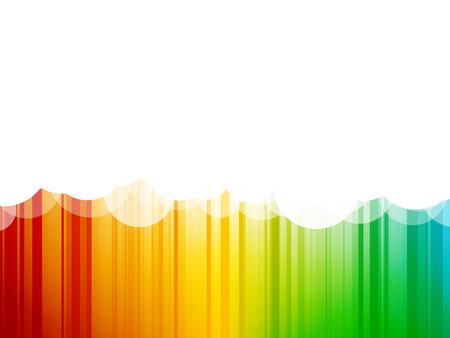 Abstract clouds background colorful stripesのイラスト素材