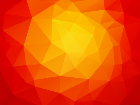 geometric orange backgroundのイラスト素材