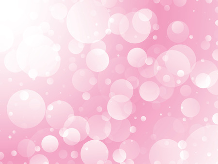abstract pink circles designのイラスト素材