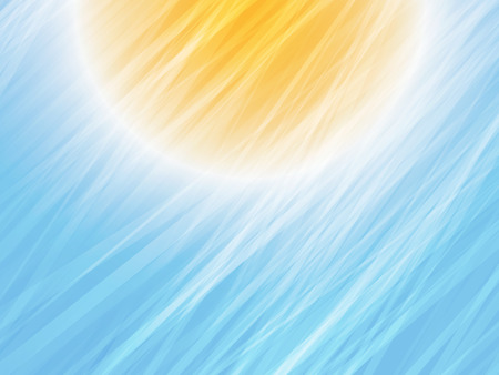 striped yellow blue summer backgroundの写真素材