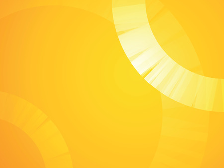 yellow circle backgroundのイラスト素材