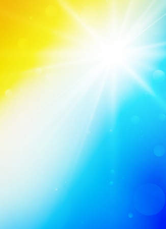 sunshine summer backgroundのイラスト素材